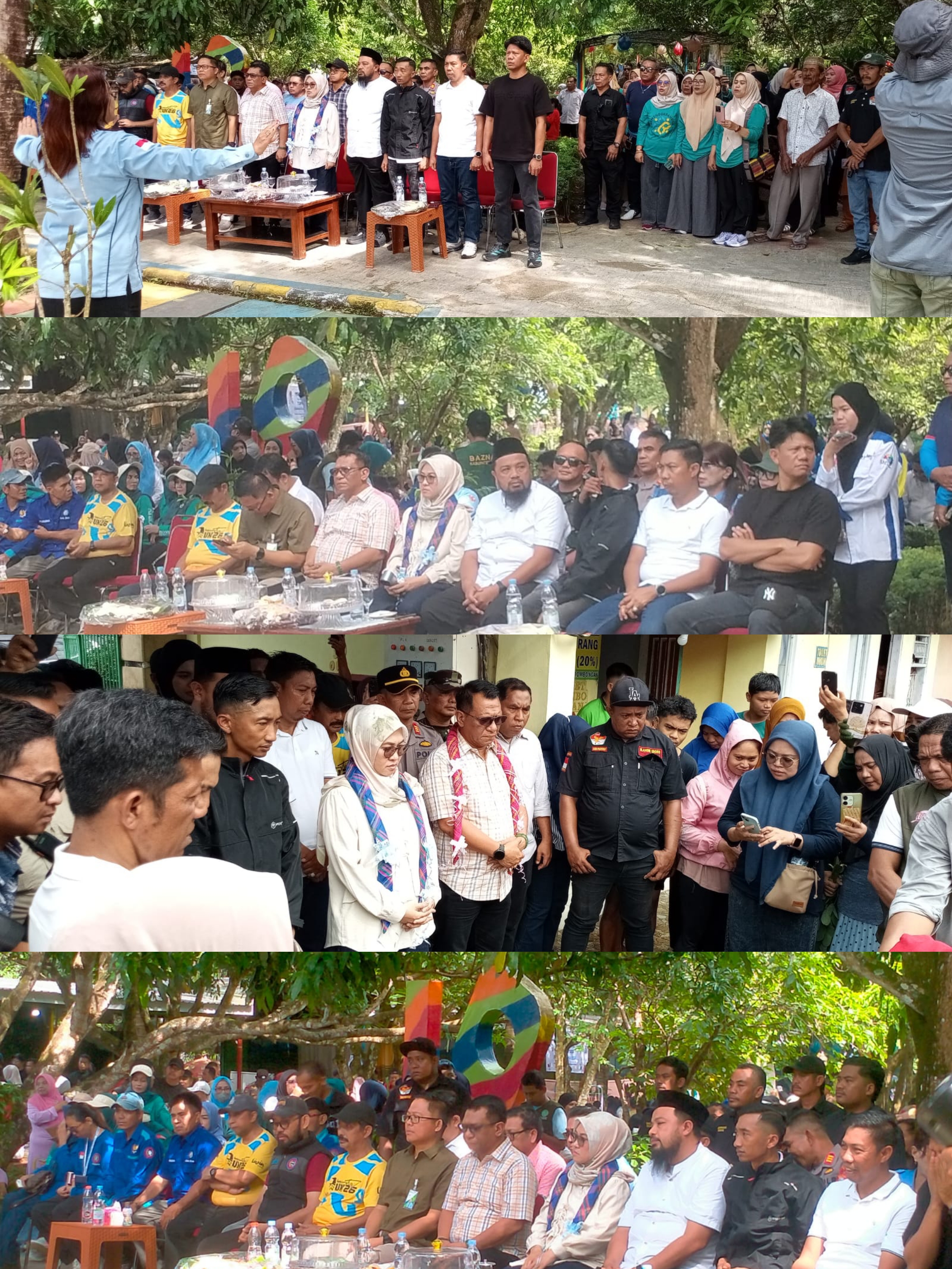 One Day One District Hadirkan Pelayanan KB dan Stunting Serta Pelayanan Kesehatan  "SIRCUMSISI" Sunatan Massal di Wisata Kebun Bontomarannu